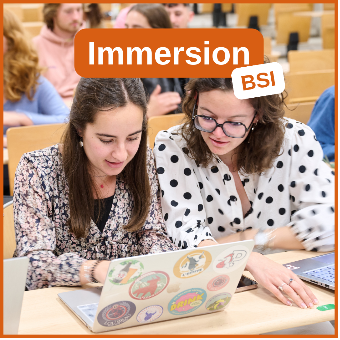 Immersion en première année BSI